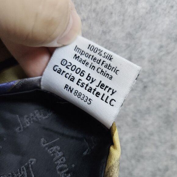 Jerry J. Garcia Necktie Desert Storm Limited Edition Collection 43 100% Silk - Picture 5 of 10